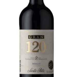 Vino Santa Rita Gran 120 Merlot 700 cc
